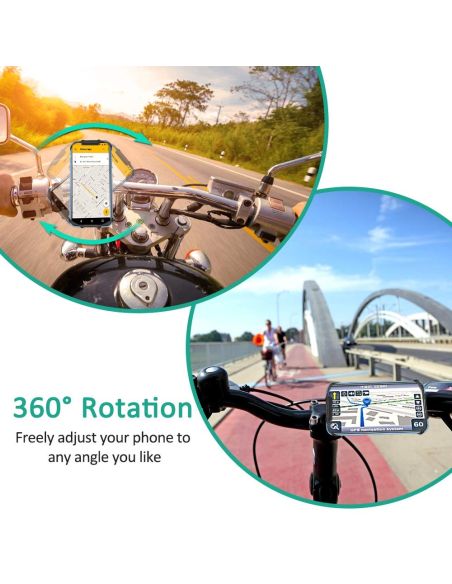 Suport telefon pentru bicicleta 4in1 360gr