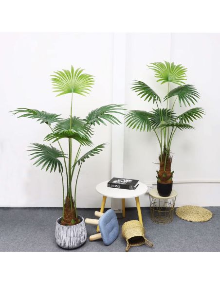 Planta Palm Sunflower artificiala, planta decor 150 cm, Elastix