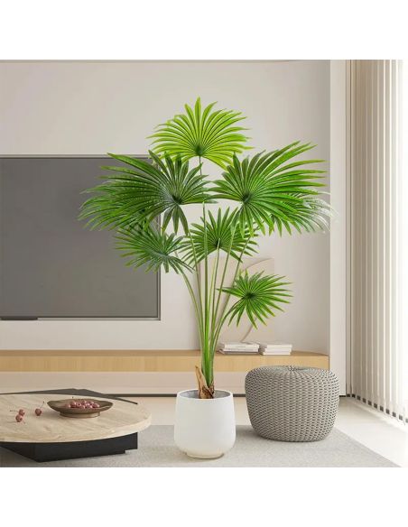 Planta Palm Sunflower artificiala, planta decor 180 cm, Elastix