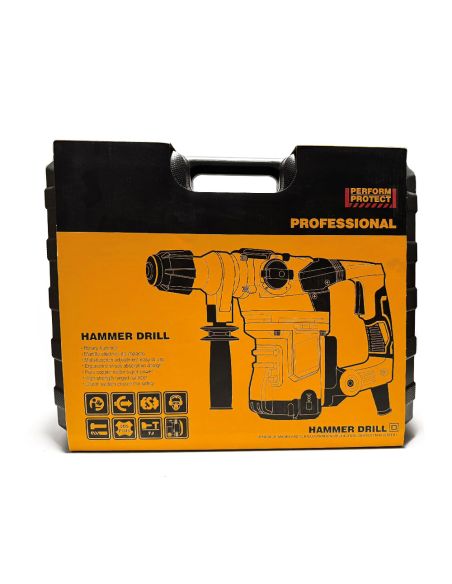 Rotopercutor electric profesional 1500W, ciocan rotopercutor, Elastix