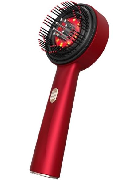 Aparat masaj scalp red light, perie multifunctionala, Elastix