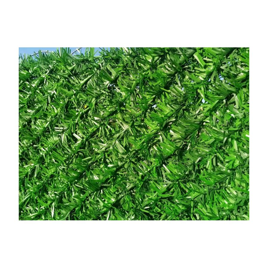 Plasă metalică gard verde artificial, imitație...