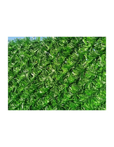 Plasă metalică gard verde artificial, imitație gard viu 1m x 3m, Elastix