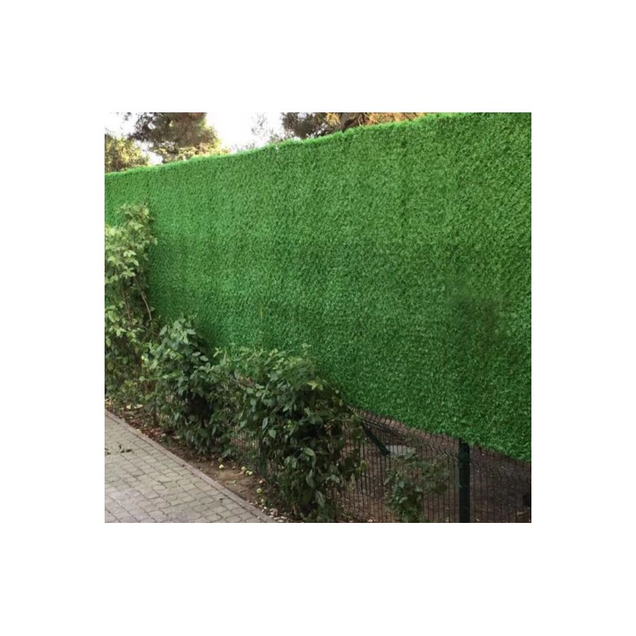 Plasă metalică gard verde artificial, imitație...