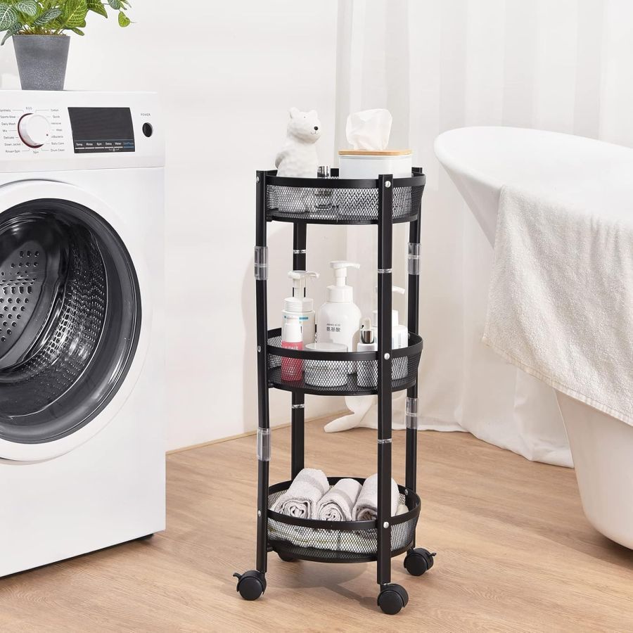 Raft metalic pliabil 3 etaje Pantry Pro,...