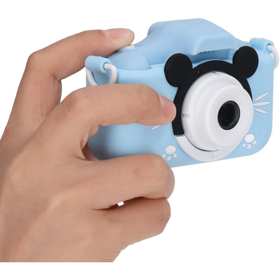 Mini aparat foto mickey, video, jocuri albastru pentru copii, Elastix