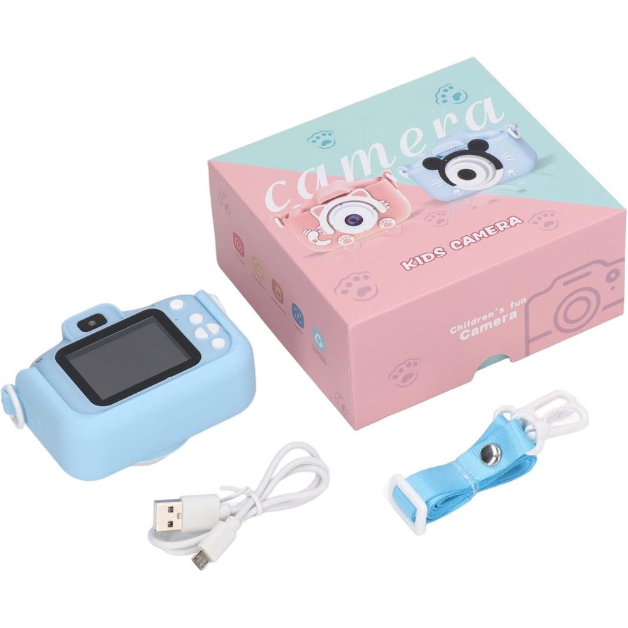 Mini aparat foto mickey, video, jocuri albastru...