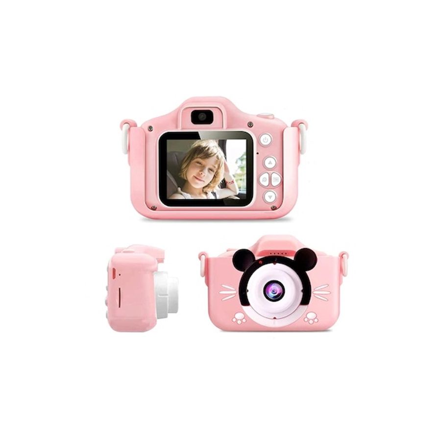 Mini aparat foto mickey, video, jocuri roz...