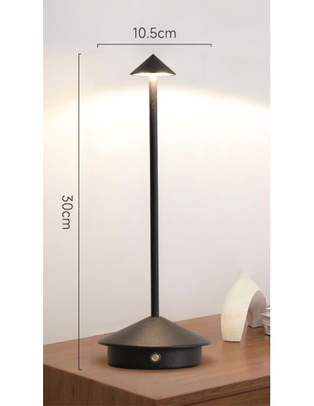 Lampa tactila cu lumina LED, 3 tipuri de lumina calda, rece si neutra, 30 x 10 cm, Elastix