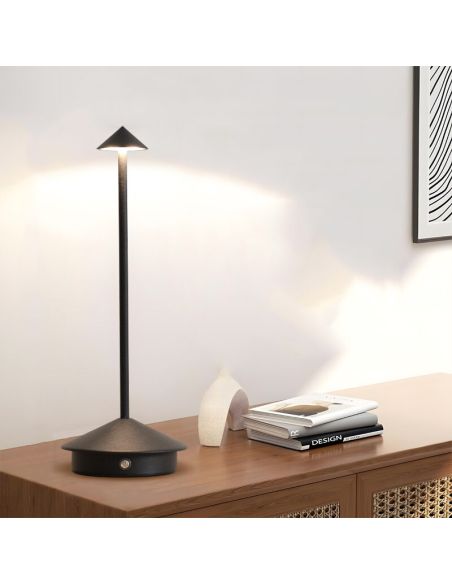 Lampa tactila cu lumina LED, 3 tipuri de lumina calda, rece si neutra, 30 x 10 cm, Elastix