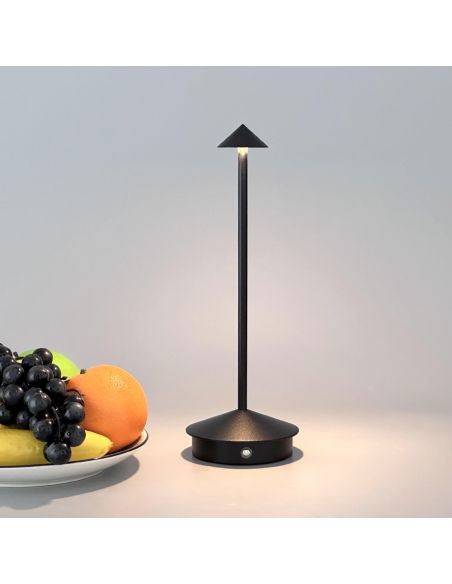 Lampa tactila cu lumina LED, 3 tipuri de lumina calda, rece si neutra, 30 x 10 cm, Elastix