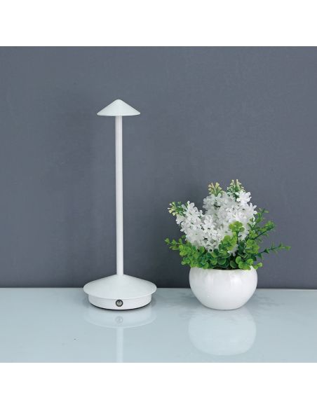 Lampa tactila cu lumina LED, 3 tipuri de lumina calda, rece si neutra, 30 x 10 cm, Elastix