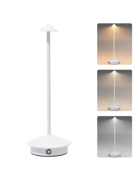 Lampa tactila cu lumina LED, 3 tipuri de lumina calda, rece si neutra, 30 x 10 cm, Elastix