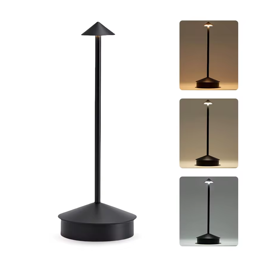 Lampa tactila cu lumina LED, 3 tipuri de lumina...