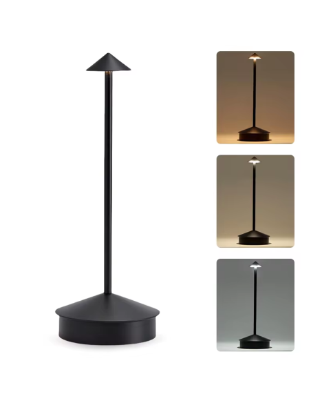 Lampa tactila cu lumina LED, 3 tipuri de lumina calda, rece si neutra, 30 x 10 cm, Elastix