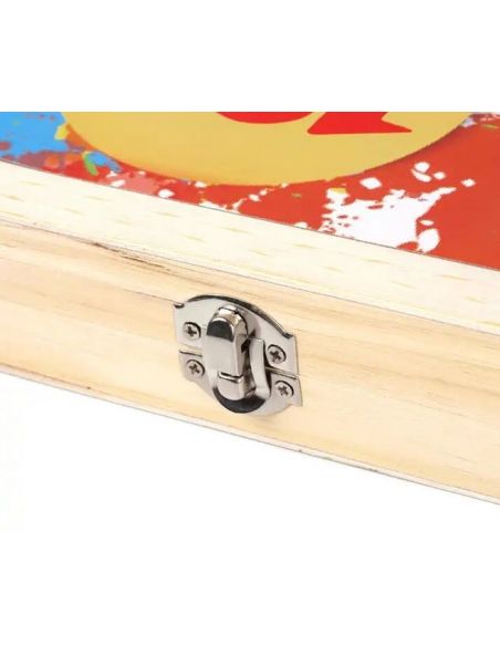 Trusa desen 180 piese, set desen si pictura, Elastix