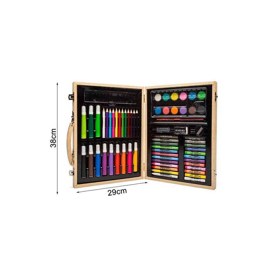 Trusa desen 180 piese, set desen si pictura,...