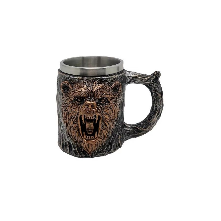 Halba bere model urs, cana decorativa , Elastix