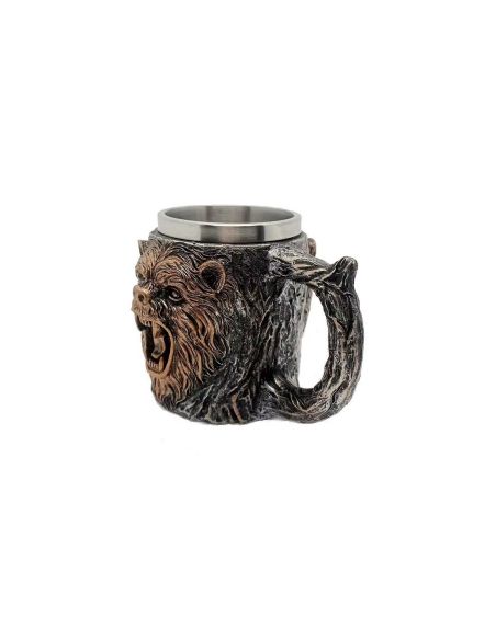 Halba bere model urs, cana decorativa , Elastix