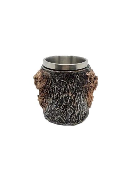 Halba bere model urs, cana decorativa , Elastix