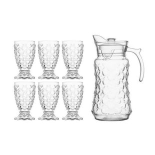 Set carafa si 6 pahare, Elastix