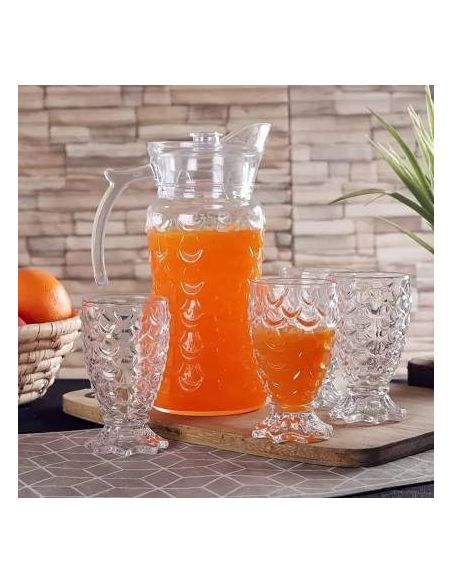 Set carafa si 6 pahare, Elastix