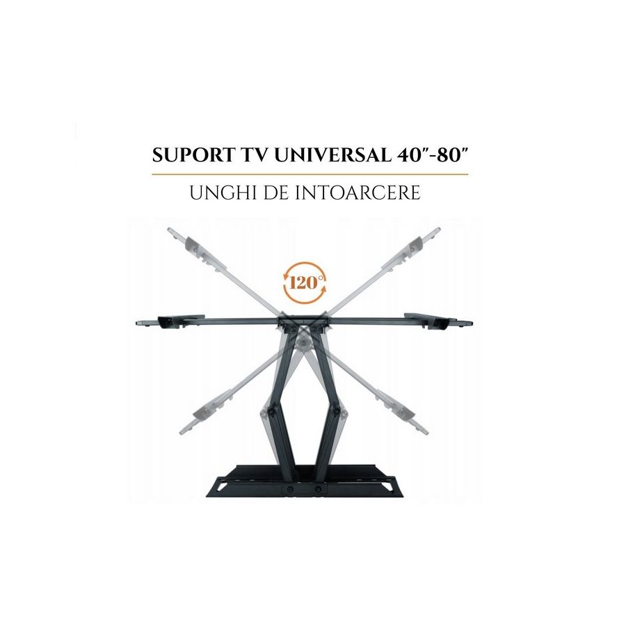Suport reglabil TV 40-80 inch, suport perete...