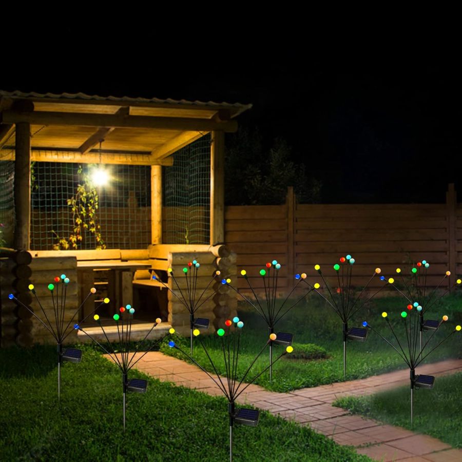 Set 2 Licurici gradina 6 becuri fiecare, leduri...