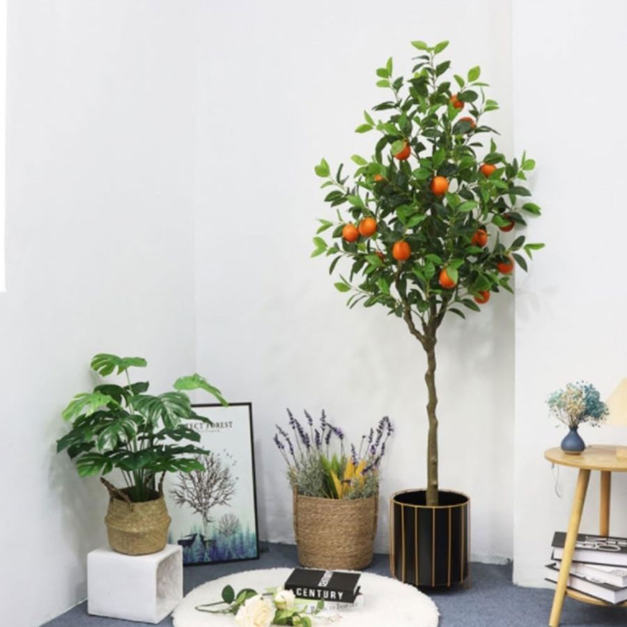 Pom artificial Orange Tree, planta decor 120...