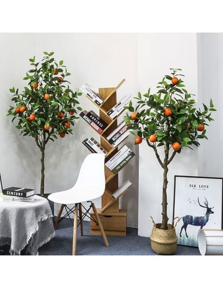 Pom artificial Orange Tree, planta decor 120 cm, Elastix