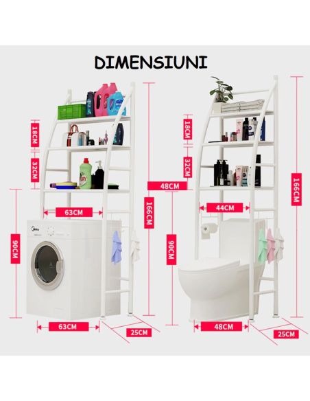 Organizator baie, toaleta sau masina de spalat