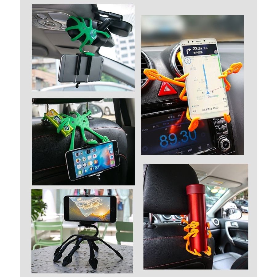 Suport telefon Octopus, multifunctional cu prindere multipla