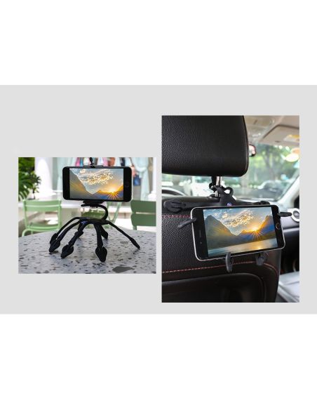 Suport telefon Octopus, multifunctional cu prindere multipla