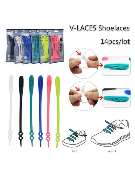 Sireturi din silicon sistem V-lace