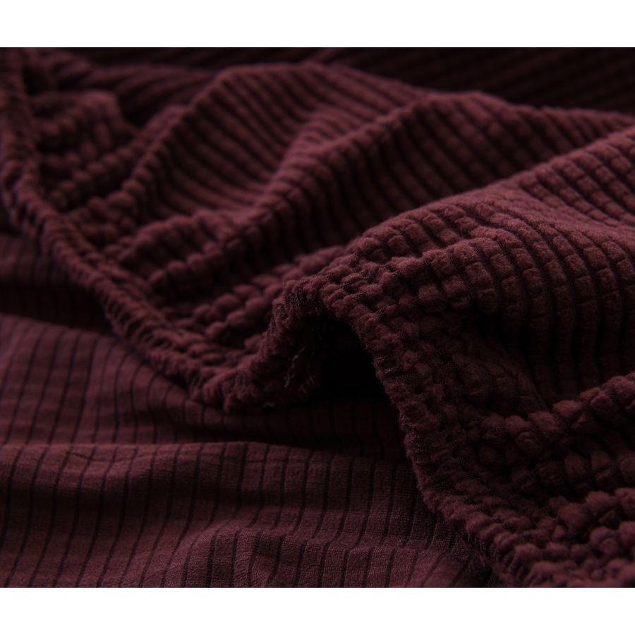 Husa maro MICROFIBRA coltar 1loc - 2locuri/ colt si de stanga si de dreapta