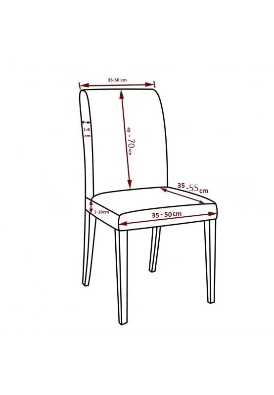 Husa scaun universala spandex/ Fructat