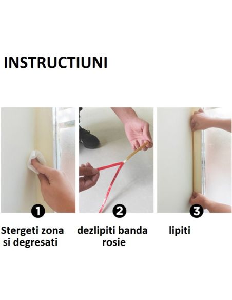 Banda decorativa pentru locuinta waterproof