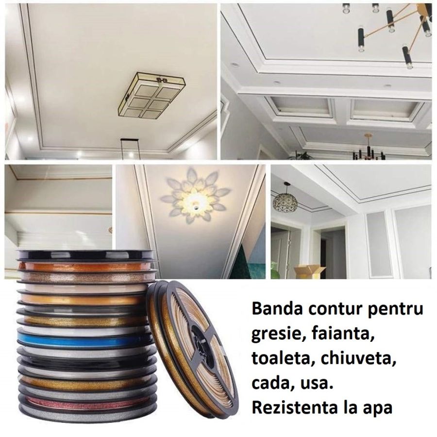 Banda decorativa pentru locuinta waterproof