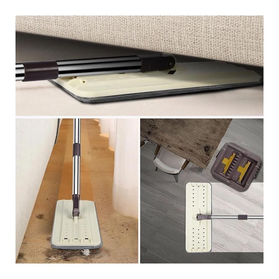 Mop profesional cu doua cuve de spalare si uscare