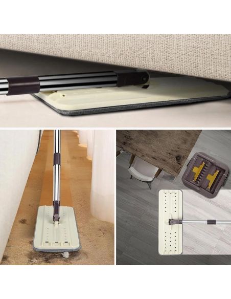 Mop profesional cu doua cuve de spalare si uscare