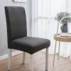 Husa scaun universala spandex/ gri inchis