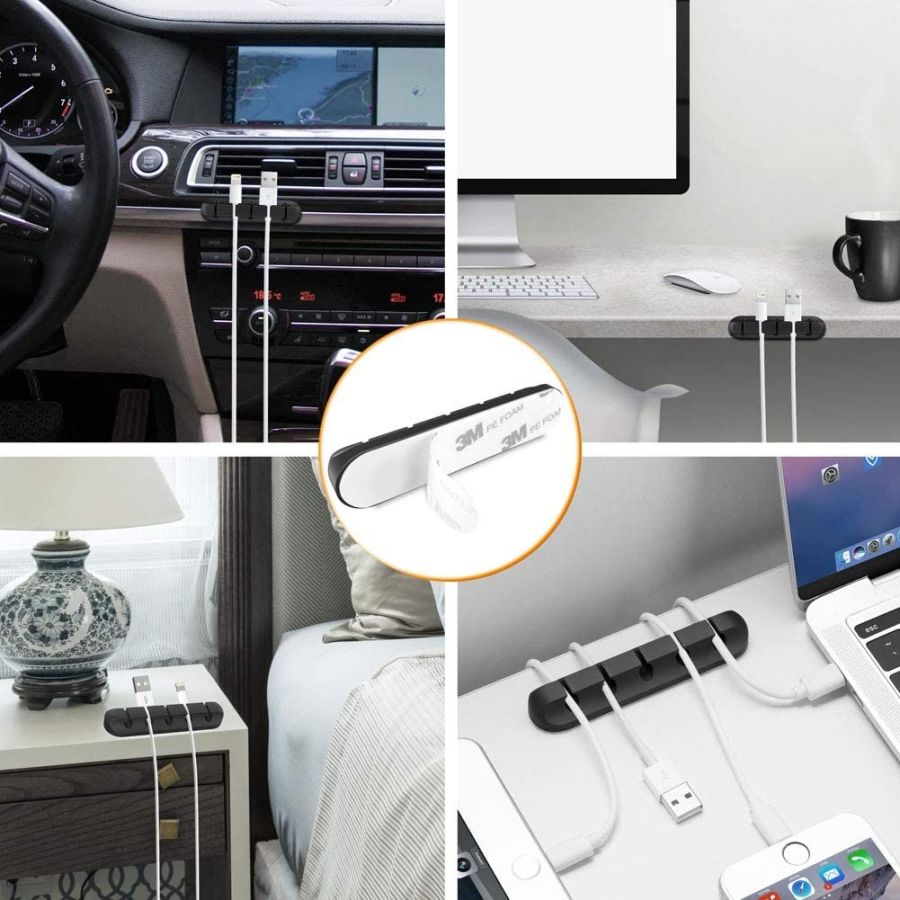 Organizator cabluri birou sau auto