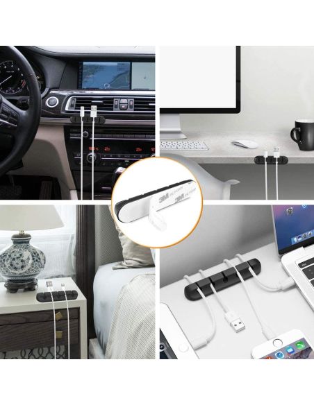 Organizator cabluri birou sau auto