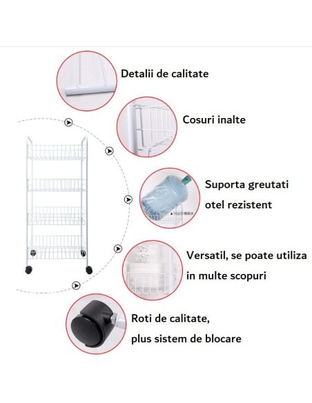 Cel mai bine vandut raft metalic 4 niveluri