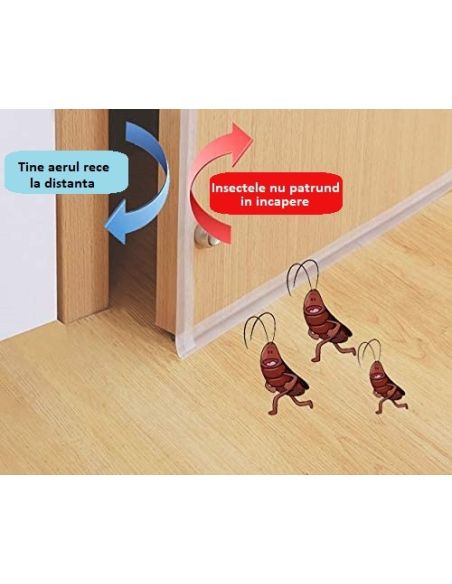 Banda izolatoare stop aer rece si insecte