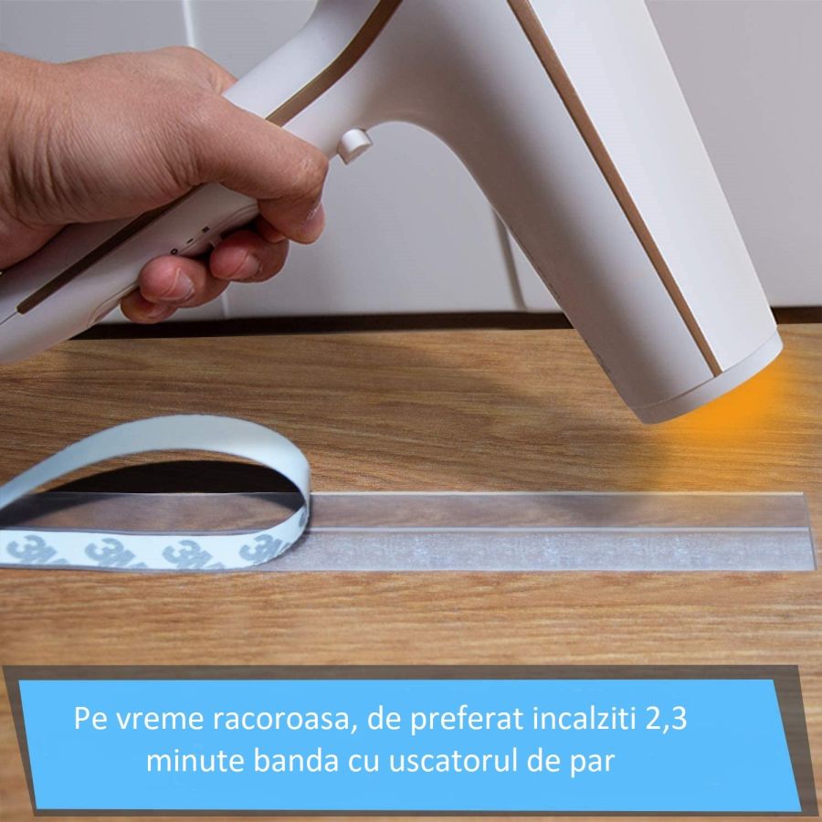 Banda izolatoare stop aer rece si insecte