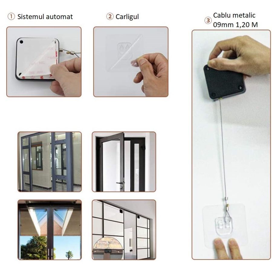 Amortizor usa, geam, cabina de dus, dulap si plase de tantari