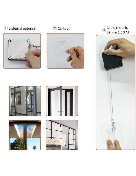 Amortizor usa, geam, cabina de dus, dulap si plase de tantari