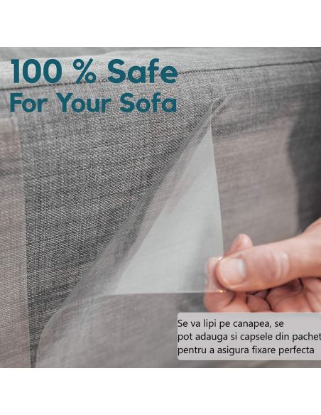 2 buc Protectie gheare pisica pentru canapea si mobilier