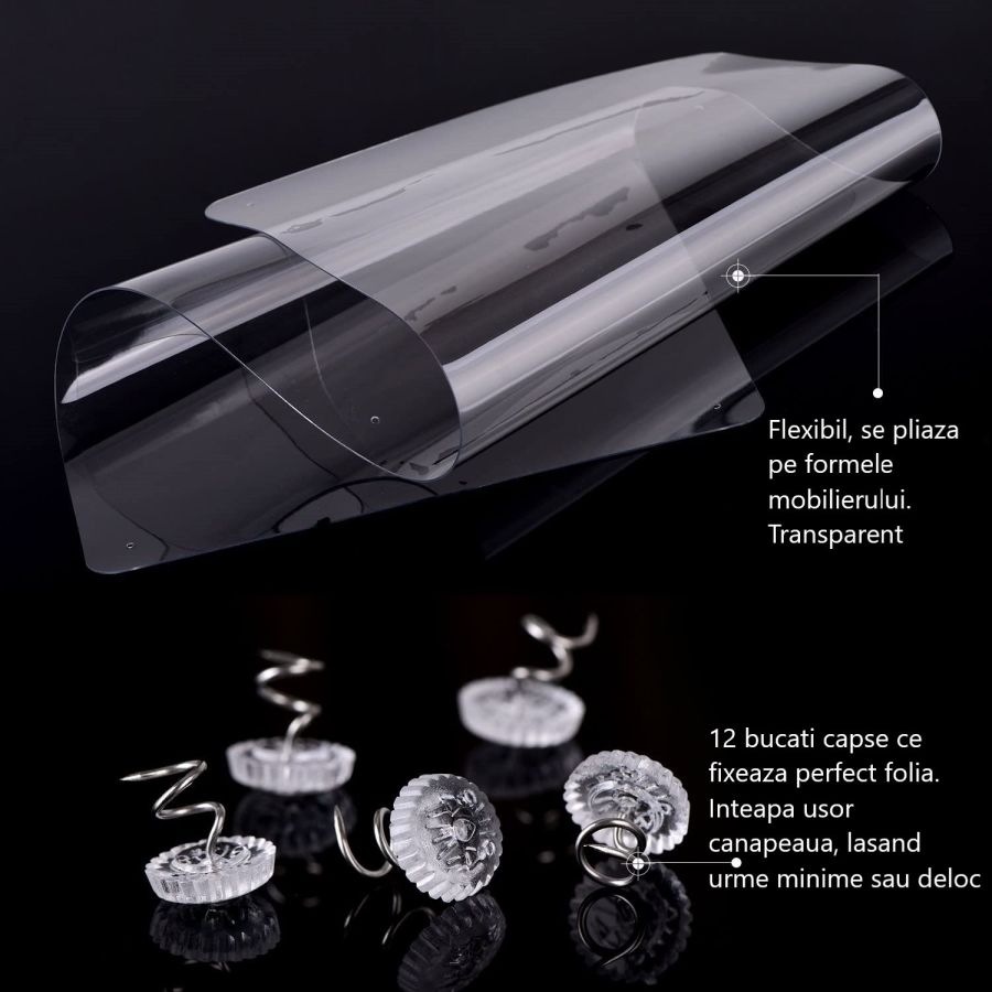 2 buc Protectie gheare pisica pentru canapea si mobilier